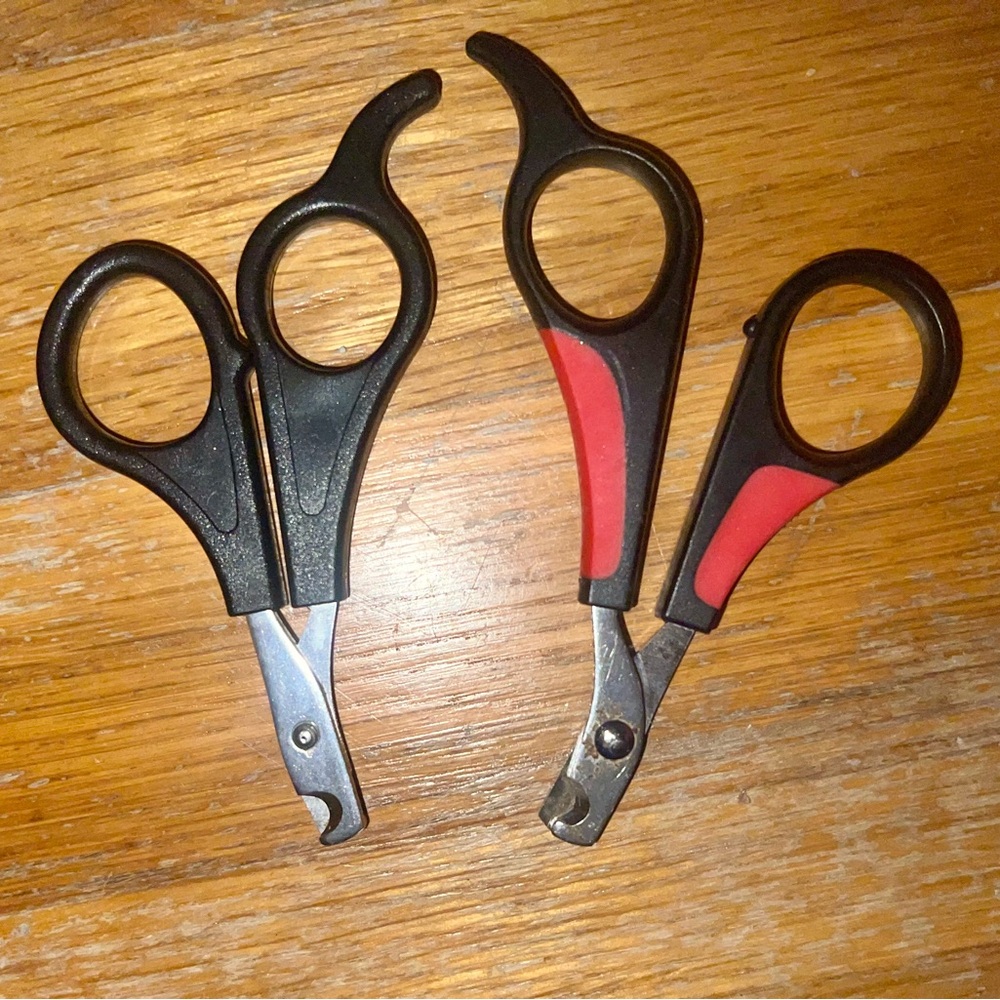Professional Small Pet Dog/Cat Nail Grooming Clipper Set of 2